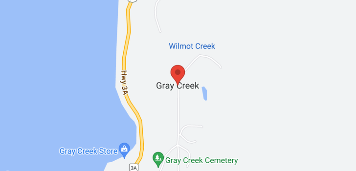 map of Lot 18 Crown Creek Road